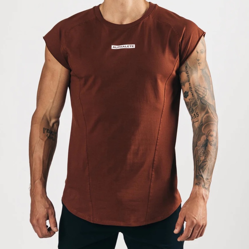 Velocity Sleeveless Tee - Canyon (Discontinued Colour)